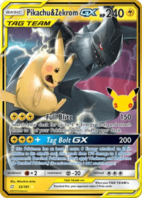 Pikachu & Zekrom GX