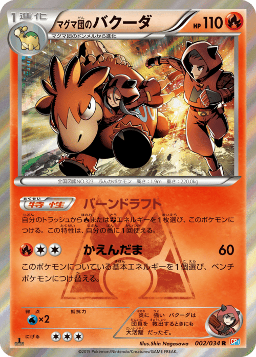 Team Magmas Camerupt