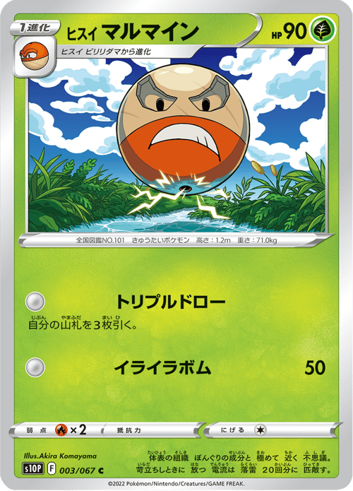 Hisuian Electrode