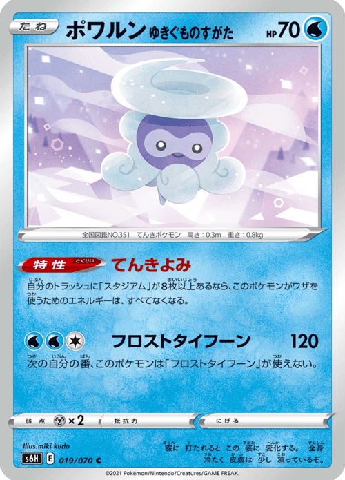 Castform Snowy Form