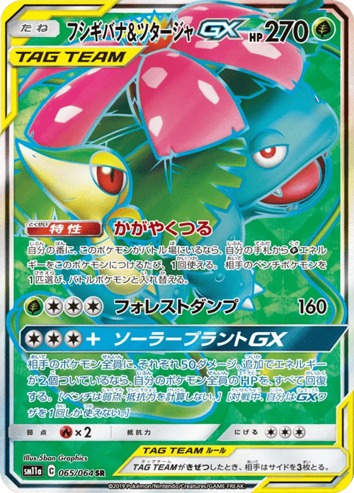 Venusaur Snivy GX
