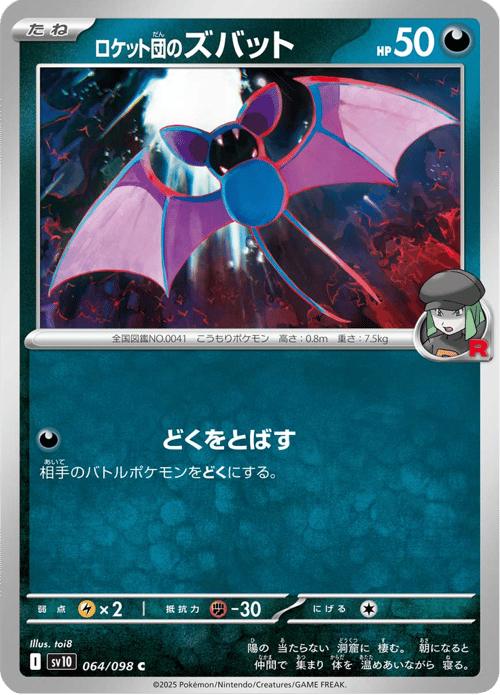 Team Rockets Zubat