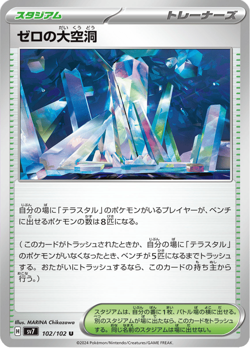Area Zero Underdepths