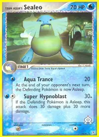 Team Aqua's Sealeo