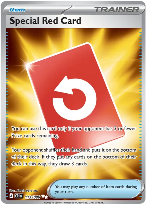Special Red Card