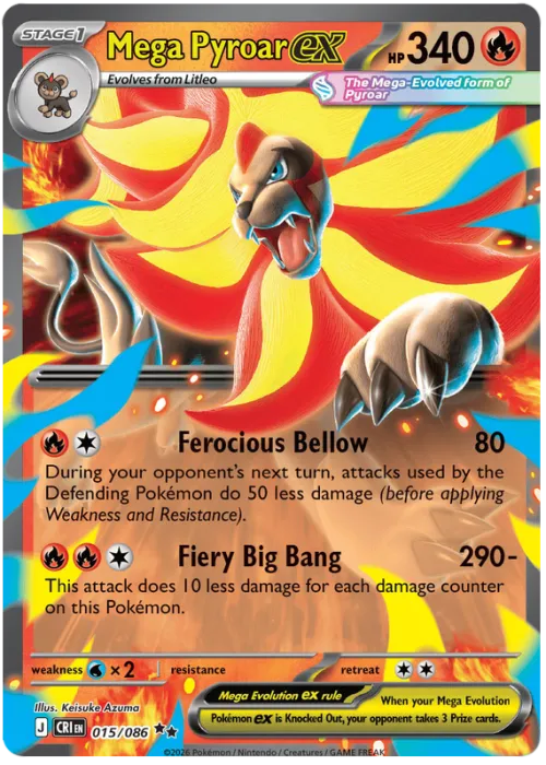 Mega Pyroar ex