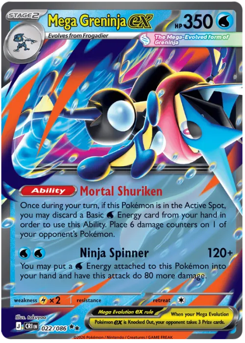 Mega Greninja ex