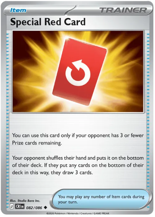 Special Red Card