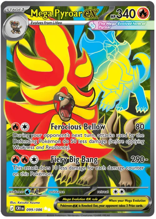 Mega Pyroar ex